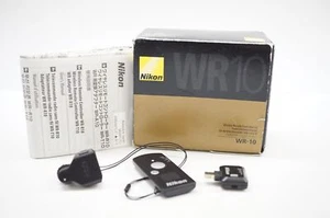 Nikon WR-R10 Camera Wireless Remote Controller Set WR-T10 WR-A10 Black Japan - Picture 1 of 5