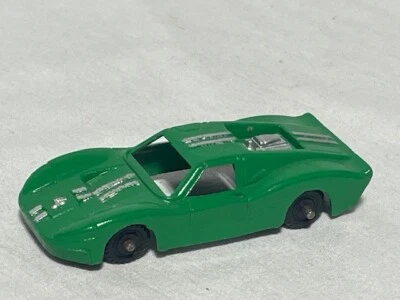 Coche de carreras vintage Midgetoy Ford GT40 LeMans, verde Foto 1 de 3