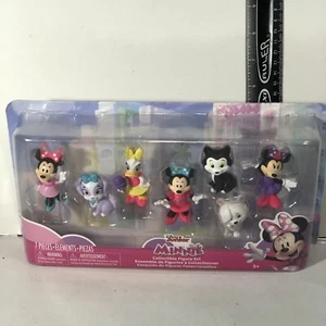 NEW Just Play Disney Junior Minnie Mouse 7-Piece Figure Set Collectible Age 3+ - Picture 1 of 8