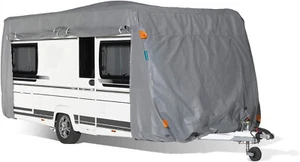 KREMER Wohnmobil-Abdeckplane, Wohnwagen Camping Schutzhülle , Outdoor ( L ) - Bild 1 von 7
