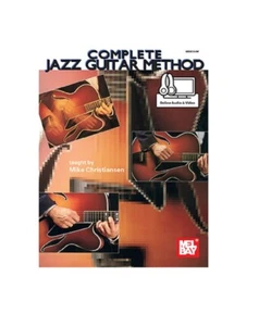 Mel Bay 95384M Complete Jazz Guitar Method (Book + Online Audio/Video) by Mike C - Picture 1 of 3