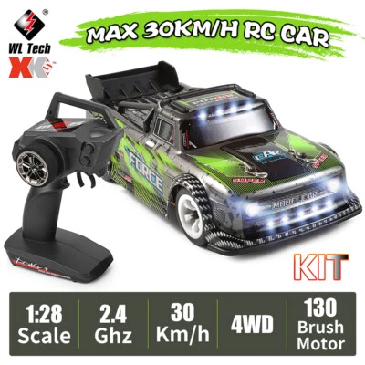 Wltoys 284131 1/28 2.4G 4WD Short Course Drift RC Car w/ Light 30km/h Kids Toys - Image 1 of 4