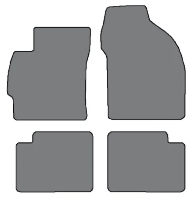 2013-2015 Scion xB - 4pc Custom-Fit Carpet Floor Mats-Black - Image 1 of 4