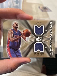 2006-07 SPx Winning Materials Rasheed Wallace #WM-RW