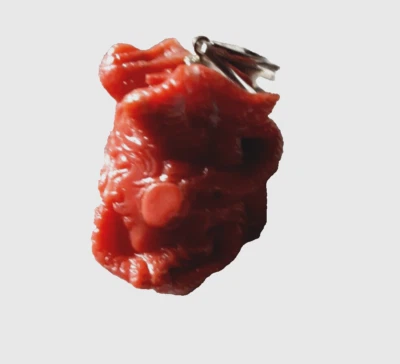 Corallo Antico Scolpito su Arg.925 Grande - Immagine 1 di 4