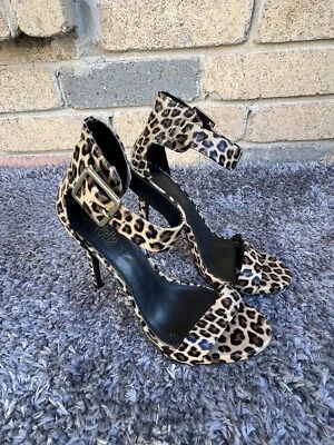 charlotte russe Cheetah heels size 6-7 Heels Buckle - Image 1 of 4