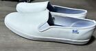 Keds Women's Champion Slip on Sneaker white shoes size 8.5 NWOT