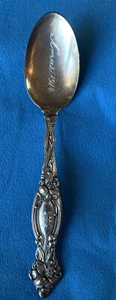 WHITING STERLING SILVER SPOON 5 7/8” LILY PATTERN DATED 1914 - Picture 1 of 4