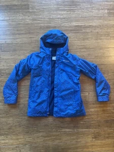 Columbia Omni-Tech Interchange Jacket Youth XL Blue & Black - Picture 1 of 6