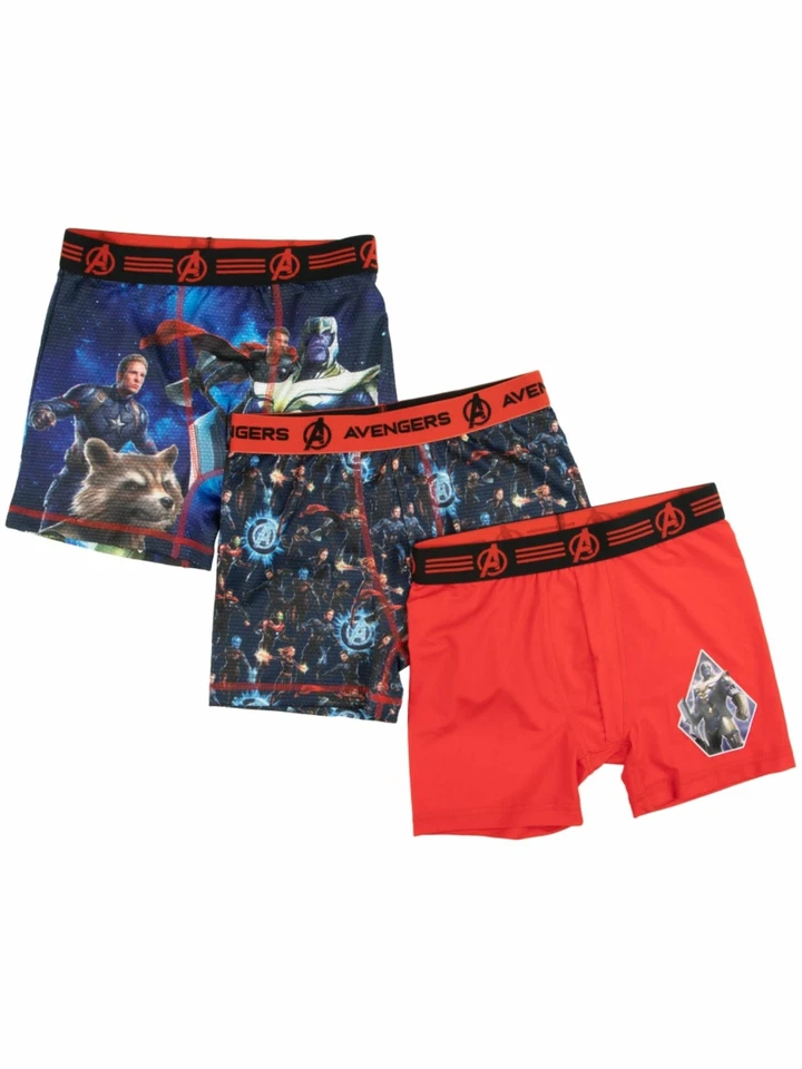 Marvel Boys Avengers Infinity War 3pc Boxer Briefs Boxer Shorts Set Underwear - Image 1 of 3