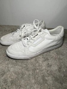 Adidas Continental Vulc White Canvas Casual Sneaker Trainers EF3523 Mens 14 - Picture 1 of 9