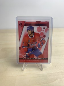 2022-23 UD SP Authentic Red Future Watch Johnathan Kovacevic #168 Canadiens 