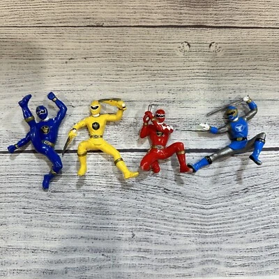 Power Rangers Dino Thunder Rangers 3.5" McDonalds Happy Meal Toys 2003 - Image 1 of 4