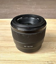 Fair Condition Sony FE 50mm F1.8 Full frame Prime E-Mount Lens SEL50F18F