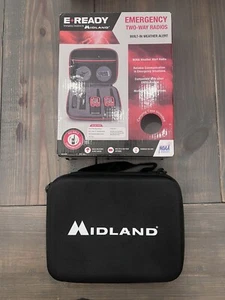 Midland EX37VP E+READY Emergency Two Way Radio Kit Weather Alert - Tested - Picture 1 of 9
