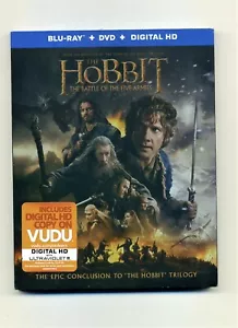 The Hobbit: Battle Of The Five Armies Blu-Ray + DVD Combo w/ Slipcover - Picture 1 of 3
