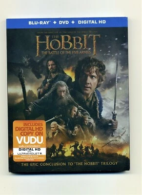The Hobbit: Battle Of The Five Armies Blu-Ray + DVD Combo w/ Slipcover - Image 1 of 3