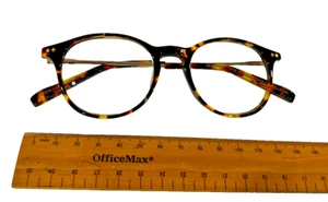 Bailey Nelson Handmade Glasses – Tortoiseshell Round 49□20-142 Unisex - Picture 1 of 10