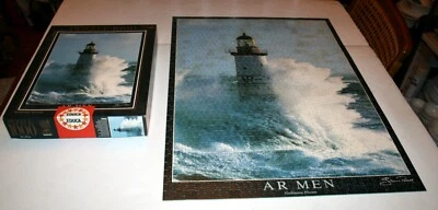 Educa Spain Ar Men Lighthouse 1000 pc Jigsaw Puzzle 10600 18" x  26" - Image 1 of 4