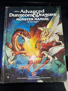Advanced Dungeons & Dragons Monster Manual 1978 TSR Gygax HC AD&D - Bild 1 von 5