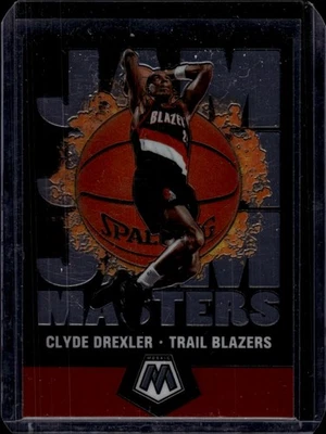 2019-20 Panini Mosaic Jam Masters #4 Clyde Drexler Portland Trail Blazers - Image 1 of 2