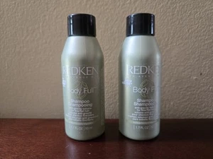 Lot of 2 REDKEN Body Full Shampoo for fine / flat hair 1.7oz 50 ml travel size - Picture 1 of 8