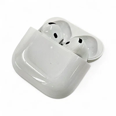 Apple AirPods 4 w Active Noise Cancellation True Wireless White MXP93LL/A 2024 - Image 1 of 4