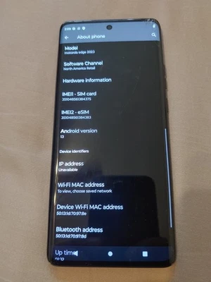 *READ* 2023 Motorola Edge (2023) 256GB 5G FACTORY UNLOCKED 6.6" XT2305-1 #1 - Image 1 of 4