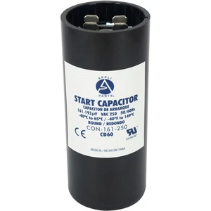 Appli Parts condensador de arranque motor 161-193 Mfd (microfaradios) uF 250 VAC universal - Imagen 1 de 8
