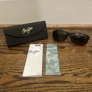 Maui Jim Kaiwi Channel Sunglasses MJ840-25C Brown 62/16/123 Frame Only Italy - Picture 1 of 10