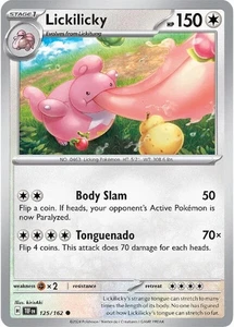 Reverse Holofoil - Lickilicky - 125/162 / NM / English - Picture 1 of 1