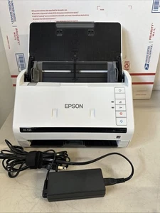 Epson DS-530 Color Duplex Document Scanner J381A w/ Power Adapter - Picture 1 of 7