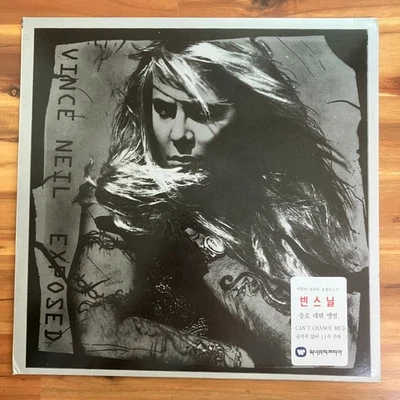 Vince Neil - Exposed 1993 Korea Vinyl LP With Insert Motley Crue Rare Sleeve - Image 1 of 4