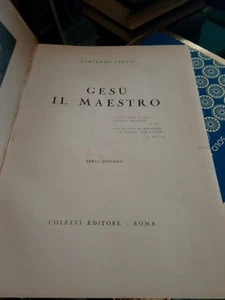 VINCENZO CERESI Gesù IL MAESTRO SCIMUS QUIA A DEO VENISTI MAGISTER.VOS... - Foto 1 di 4
