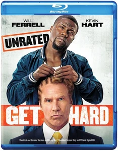 Get Hard (Blu-ray+DVD) (Blu-ray) Will Ferrell Kevin Hart Tip Harris (US IMPORT) - Picture 1 of 4