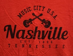 T-Shirt DAMEN LRG Relaxed Nashville "Music City USA" T-Shirt - Bild 1 von 2