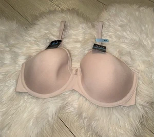 Bali 3439 One Smooth Ultra Light Illusion Neckline Bra Underwire Womens 40C Pink - Picture 1 of 6