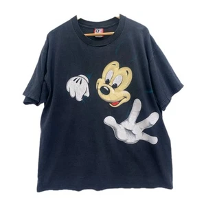 RARE VTG 90s Mickey Mouse Full Body Tee Disney Parks Grail USA Made OSFA XL #60 - Picture 1 of 5