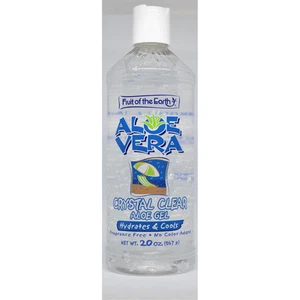 Fruit of the Earth Aloe Vera Crystal Clear Gel 20 oz Gel - Picture 1 of 2