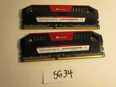 Corsair Vengeance Pro 2X4GB=8Gb  PC3-12800 1600Mhz DDR3 DESKTOP MEMORY RAM (5634 - Image 1 of 2