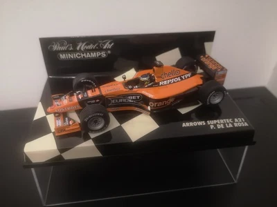 P.  De La Rosa 2000 F1 Minichamps 1/43 ARROWS SUPERTEC A21 Miniature Formule 1  - Photo 1/4