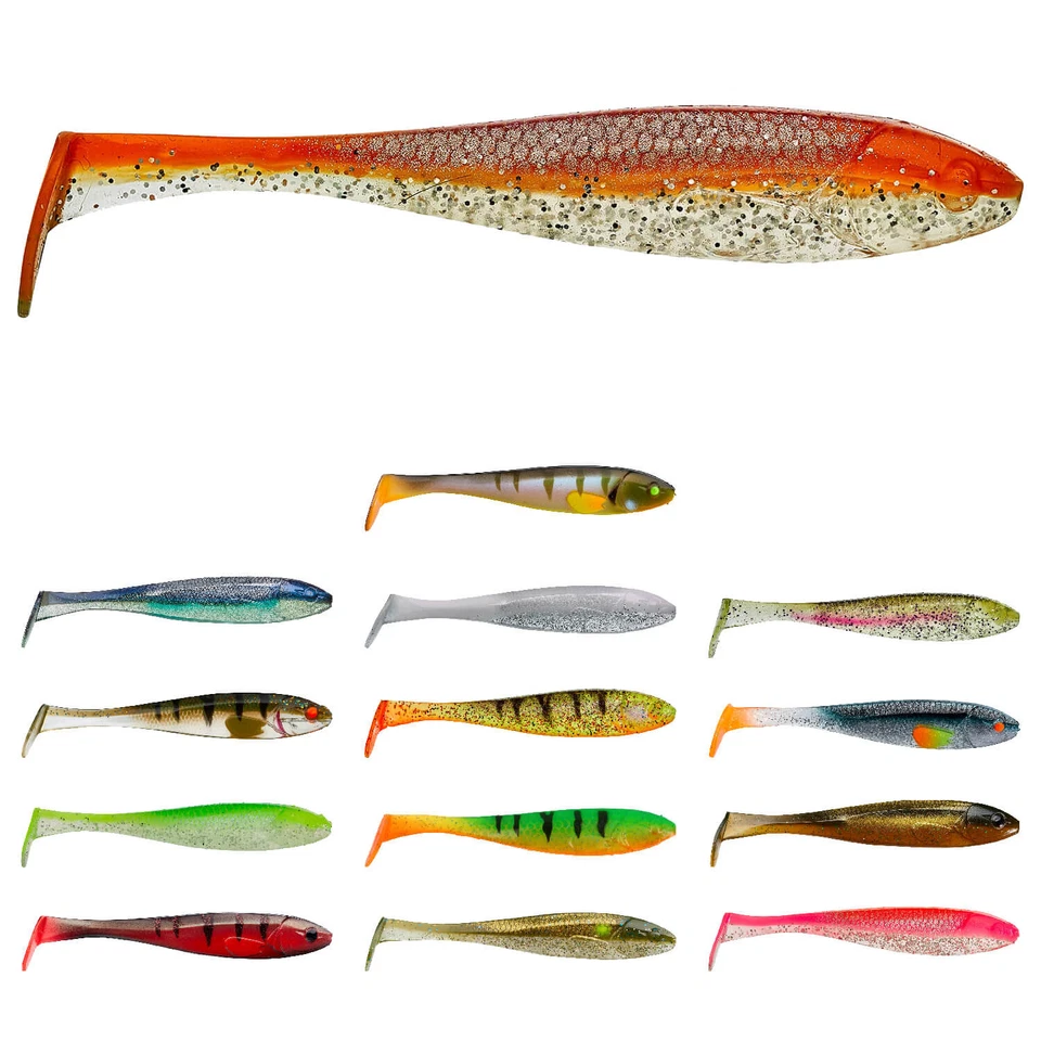 Illex Magic Slim Shad 6 Gummifisch 12,5cm 16,7g Gummiköder Barsch Hecht Zander - Bild 1 von 1