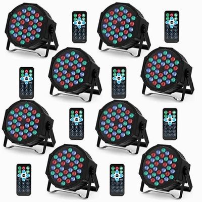 36W LED Par Strahler 36 LED Bühnenlicht Disco Partylicht RGB DMX für Stage Show - Bild 1 von 4