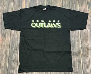 WWF New Age Outlaws Shirt Xl 1998 WWE Billy Gunn Road Dogg DX Vintage - Picture 1 of 10