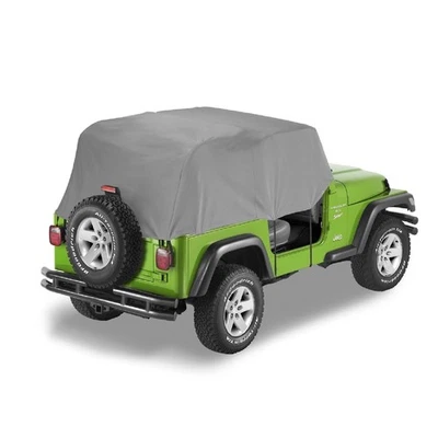 Bestop 81037-09 Charcoal / Gray All-Weather Trail Cover for 97-06 Jeep Wrangler - Image 1 of 3