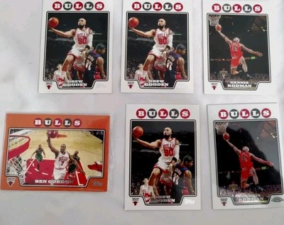 04' NBA BULLS Topps/ Chrome Serialized Orange Frame And Refractor - Mint - Image 1 of 4