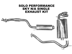 Saturn Sky 2.4L Cat Back Single Exhaust by Solo Performance 2006 - 2009 - Foto 1 di 2