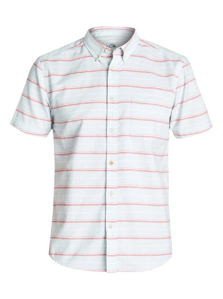 QUIKSILVER Men's S/S Button Shirt "Redivus" - BFG3 - XLarge - NWT - Image 1 of 1