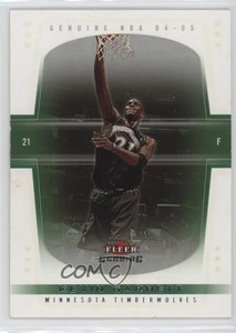 2004-05 Fleer Genuine Reflections /100 Kevin Garnett #82 HOF