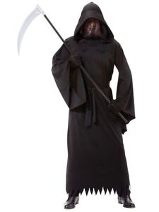 Men's Halloween Costume Phantom Dress with Weapons - Death Robe Outfit